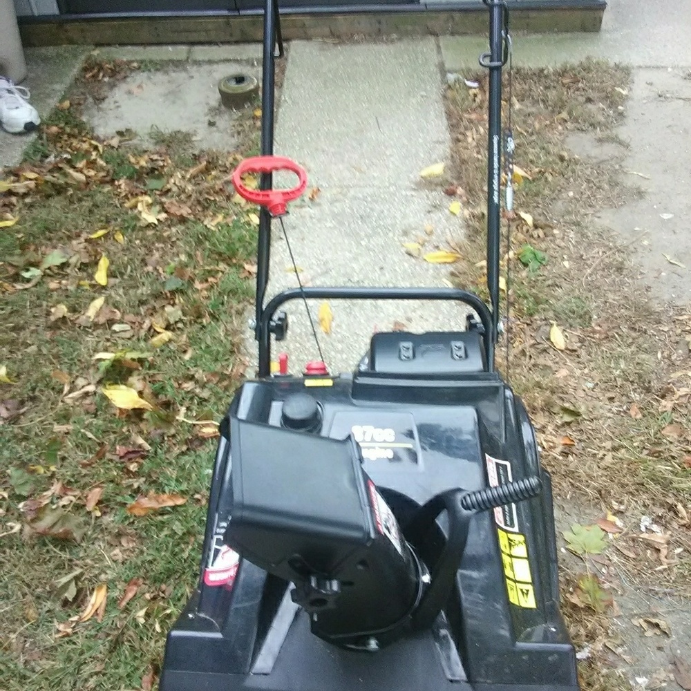 Mastercraft snowblower